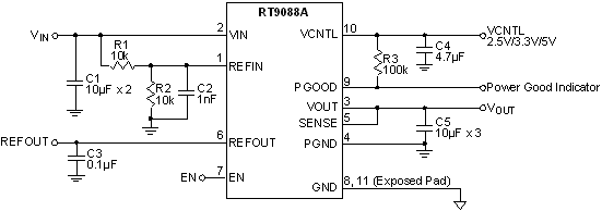 RT9088A - DDR Termination Regulator | Richtek Technology
