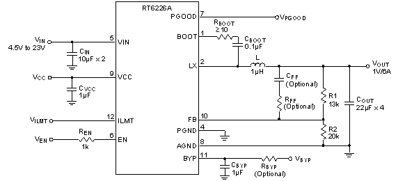 RT6226A/RT6226B/RT6226C