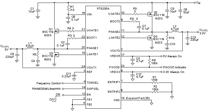 RT8205A/RT8205B/RT8205C