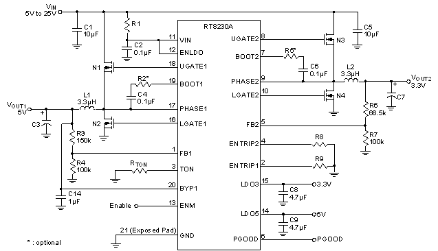 RT8230A/RT8230B/RT8230C/RT8230D/RT8230E