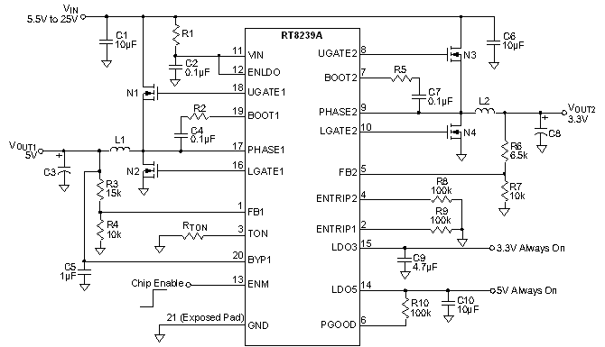 Sa9259 схема включения