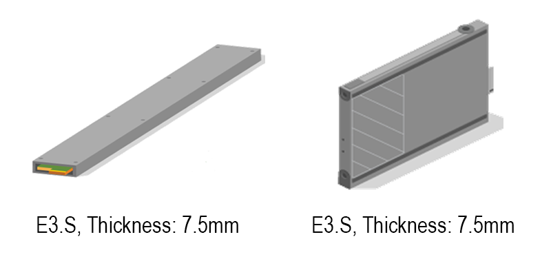 Server SSD Rack for E3.S