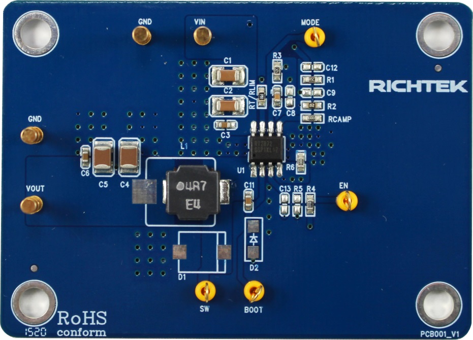 Rmc Rtd2874 Module EVB_RT2872GSP | Richtek Technology
