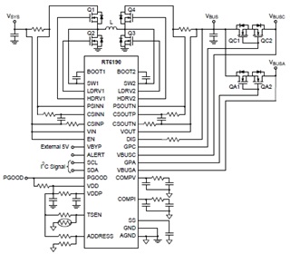 RT6190 - 36V, 4-Switch Bidirectional Buck-Boost Controller with I2C ...