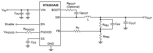 RT6263A/RT6263B - 17V Input, 3A, ACOT® Buck Converter with Both FETs OC ...