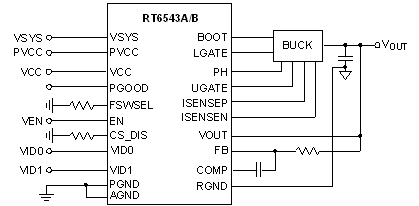 RT6543A/RT6543B