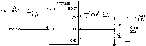 RT7285B