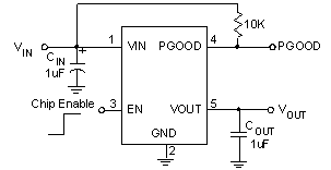RT9181 Simplified Application Circuit