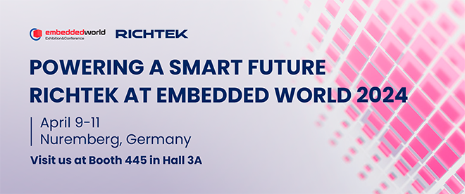 Richtek at Embedded World 2024