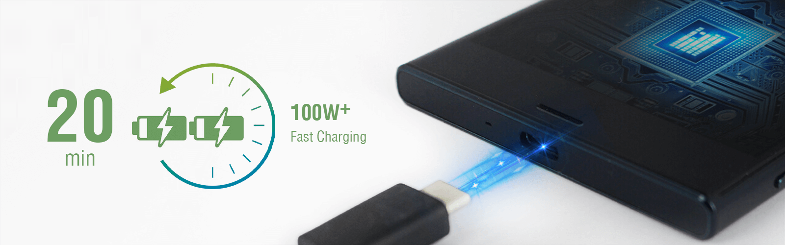 100W+ Fast Charging